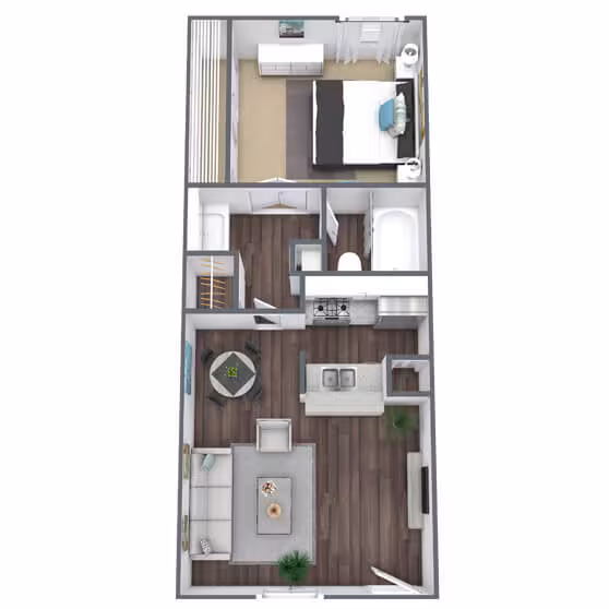 Unit C241 C241 floor plan